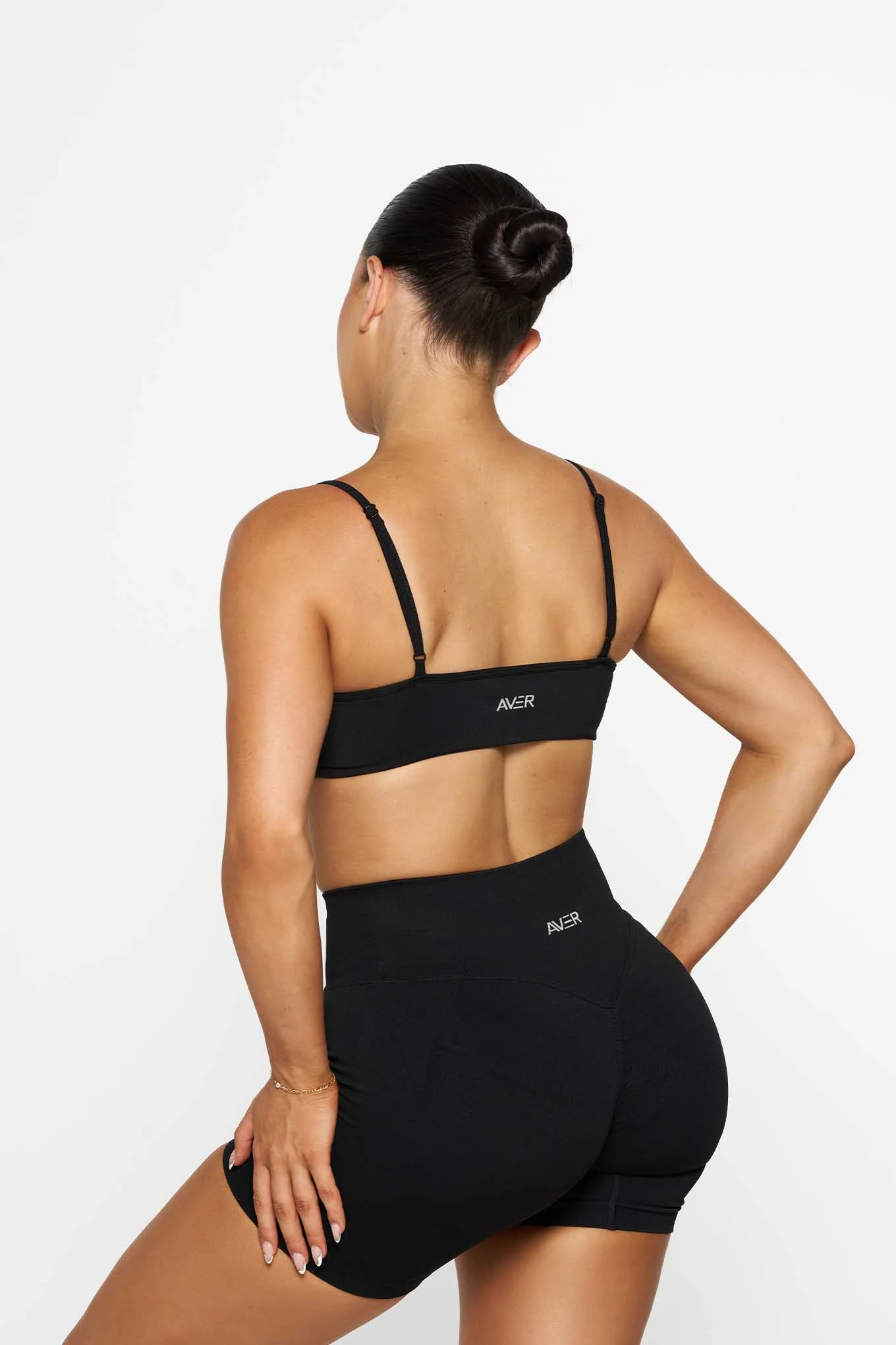 Celine Micro Crop, Seamflex® - Black - Image 2