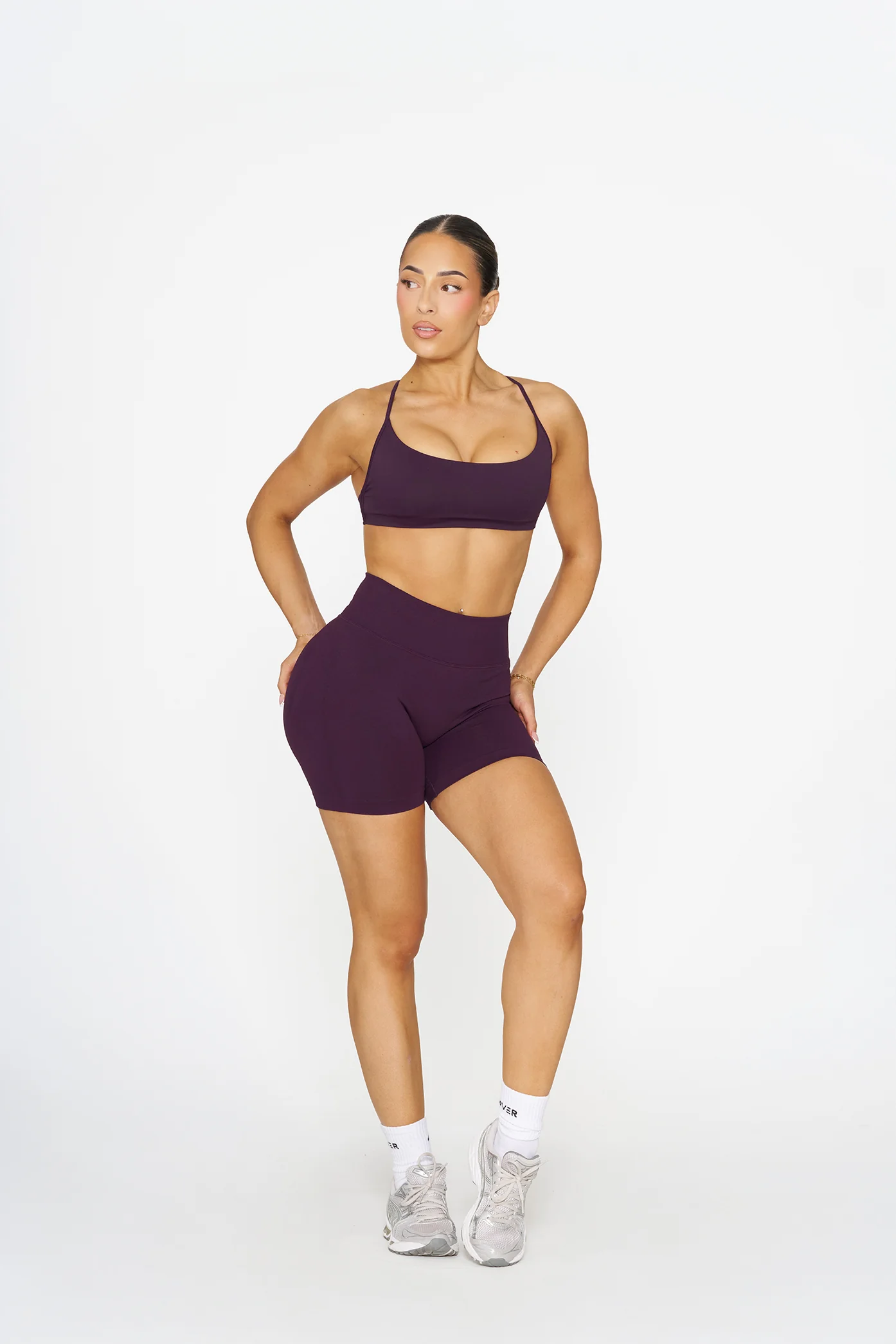 Contour Shorts - Boysenberry - Image 2