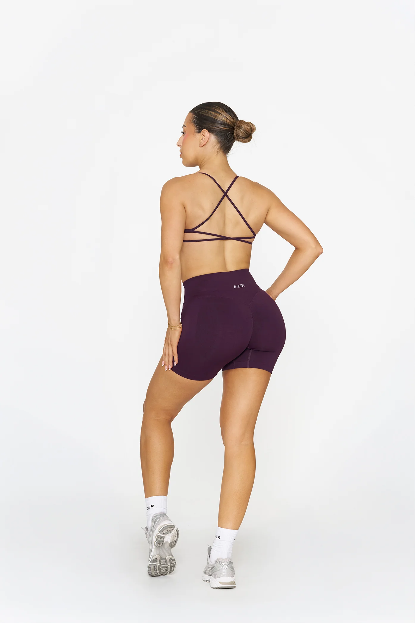 Contour Shorts - Boysenberry - Image 3