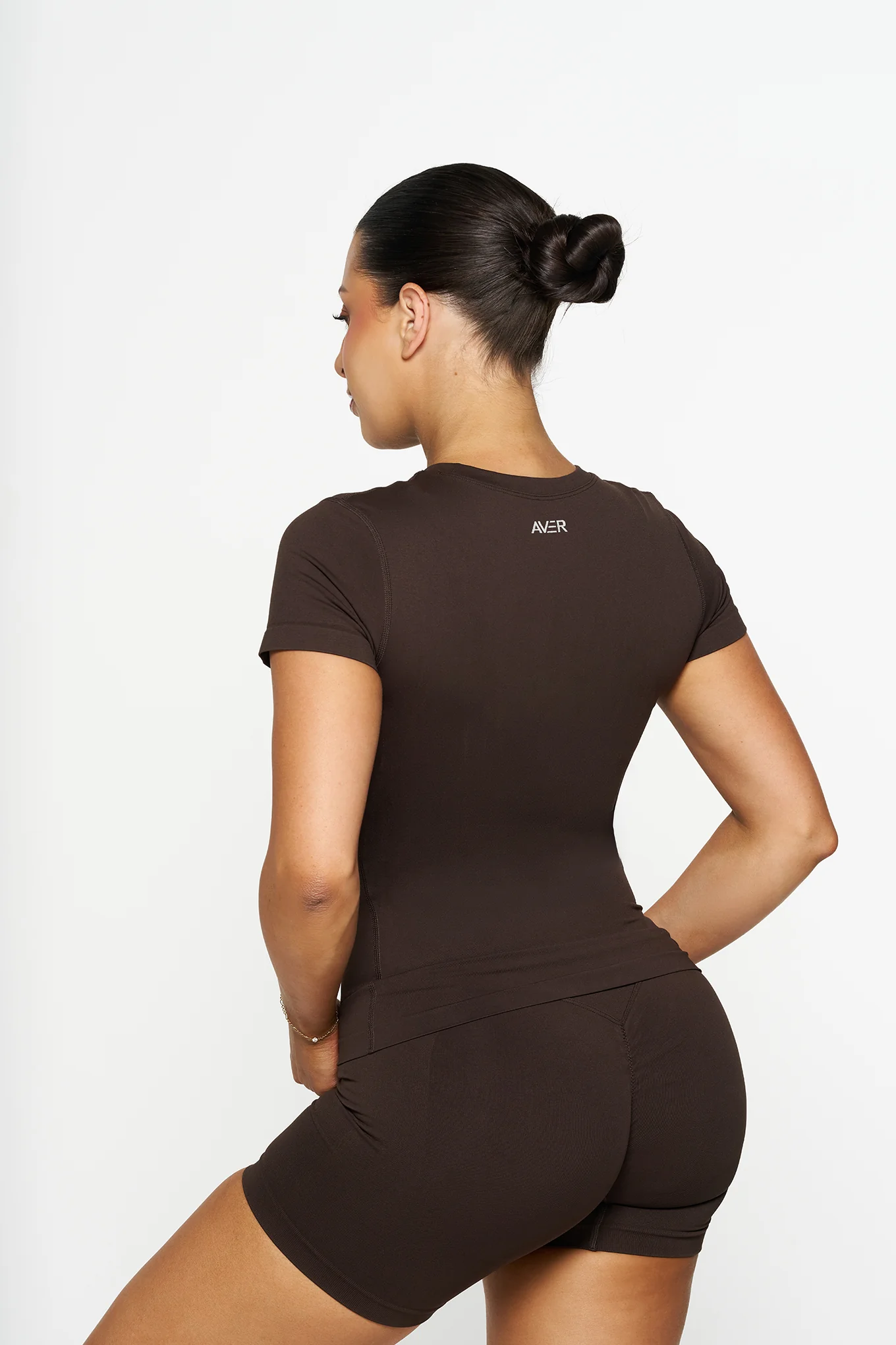 Contour Tee - Espresso - Image 2