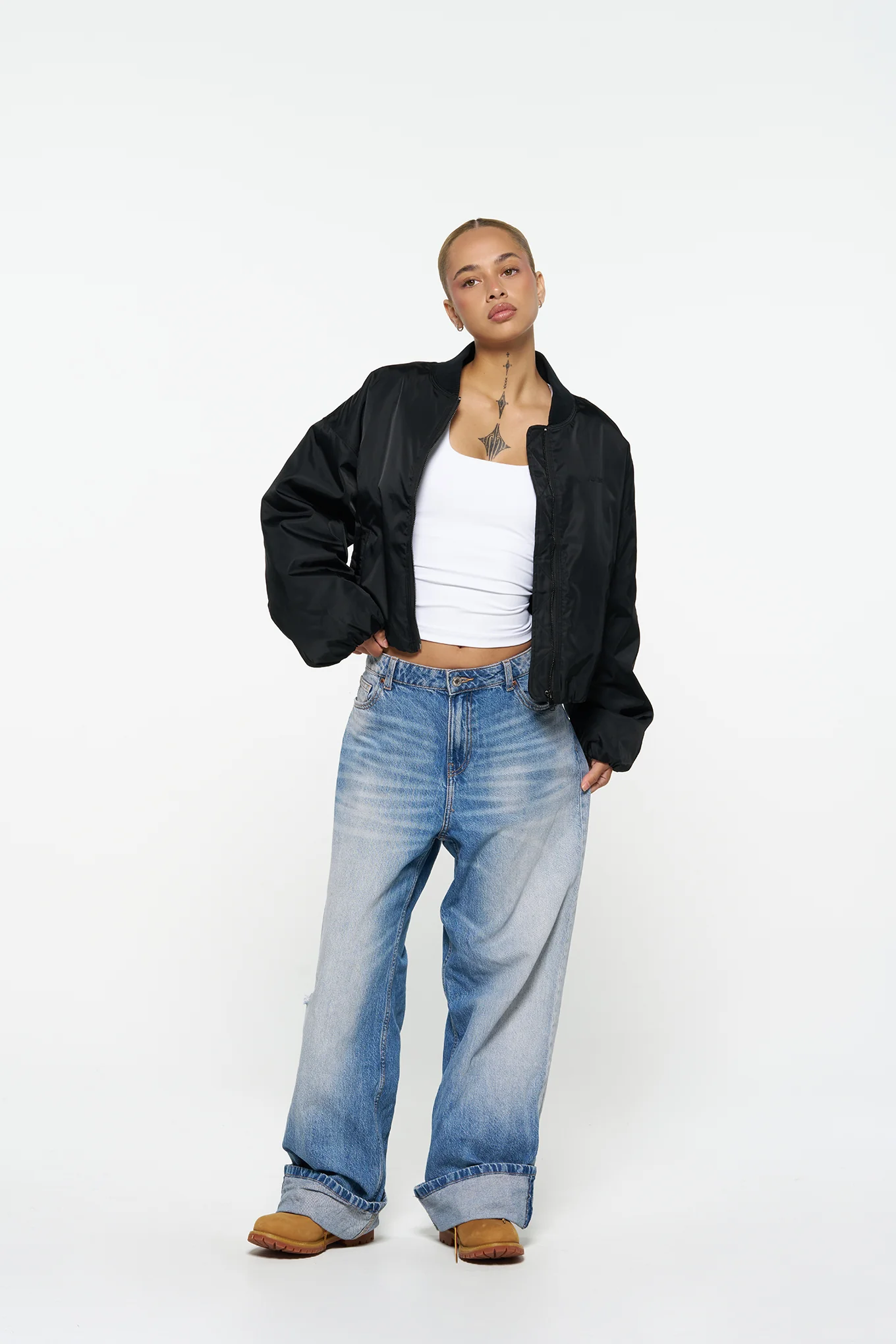 Core Bomber Jacket - Black - Image 4