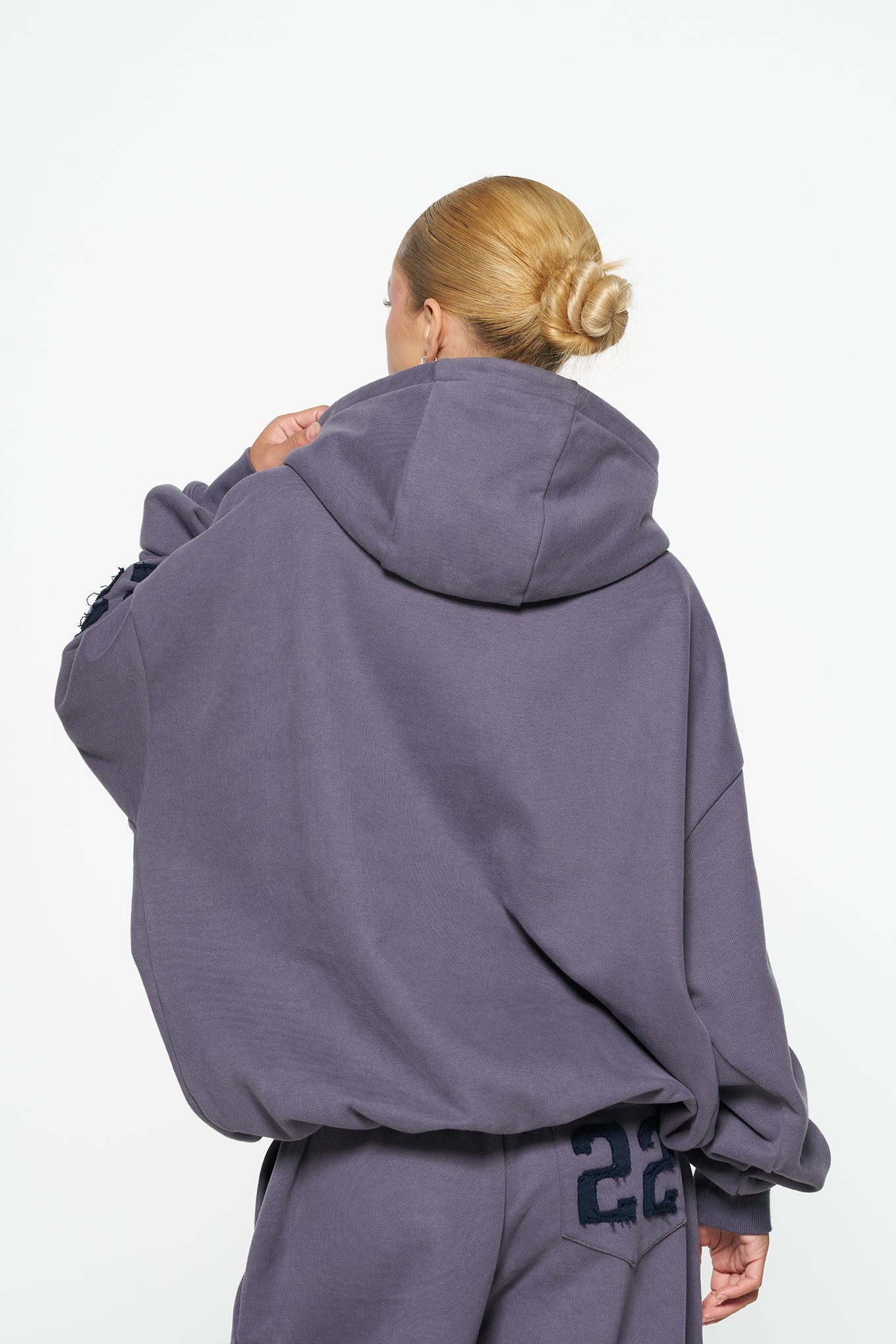 Core Hoodie - Slate Blue - Image 3