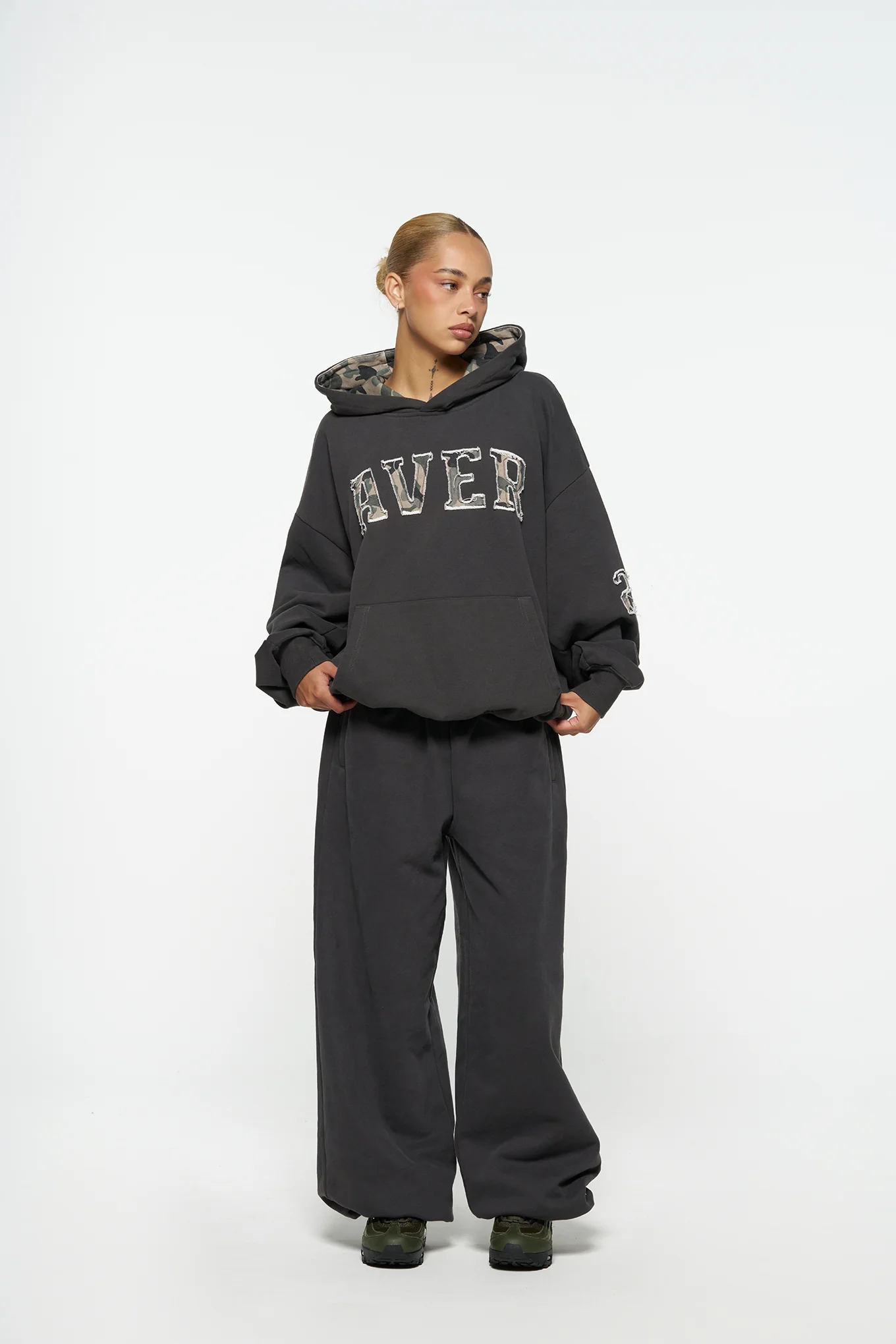 Core Multiway Track Pants - Charcoal - Image 3