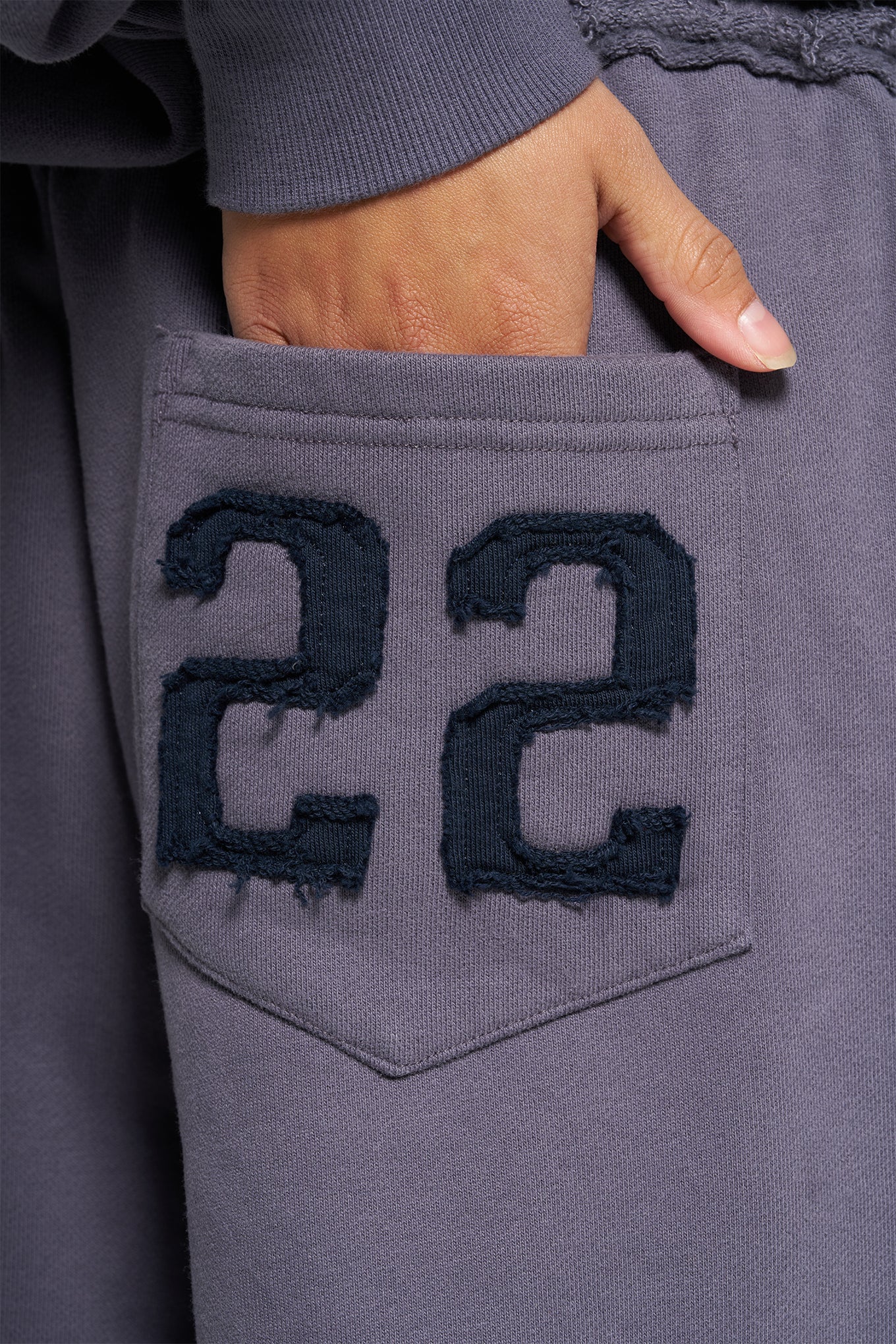 Core Multiway Track Pants - Slate Blue - Image 5