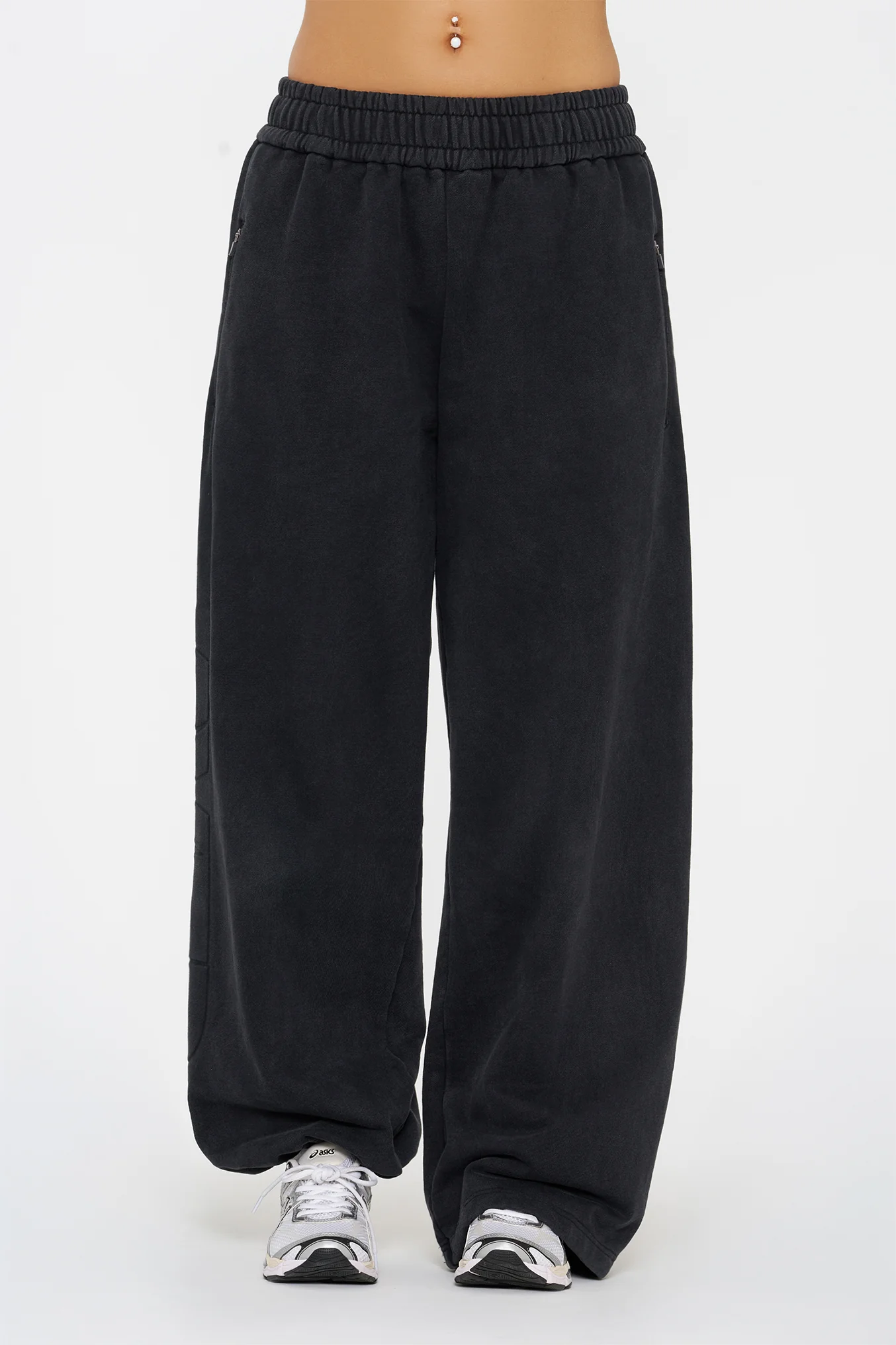 Embossed Multiway Trackpants - Image 3