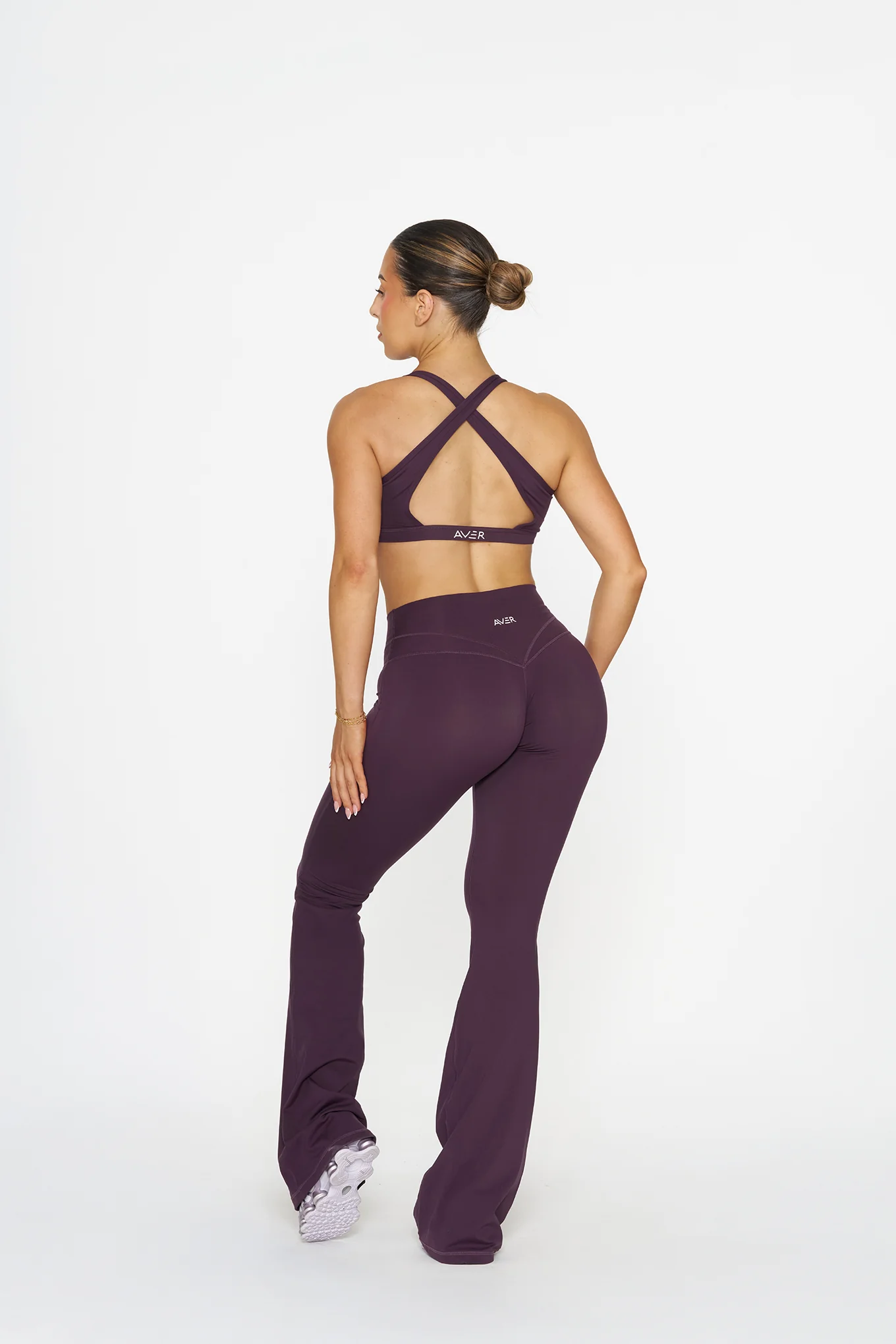 Essential Bootleg Flares - Plum - Image 4